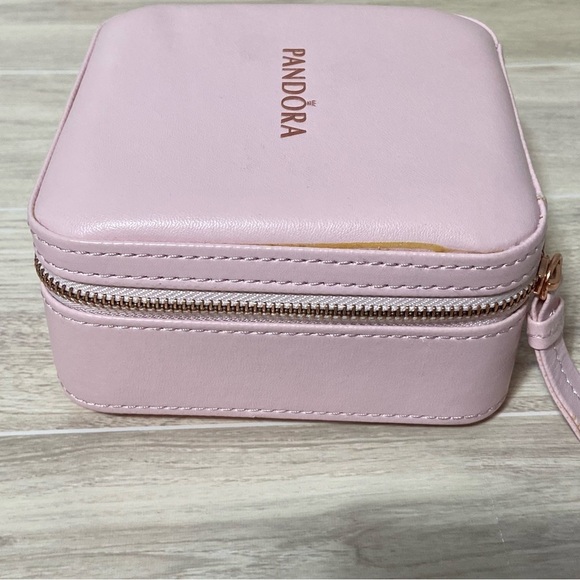 PANDORA / Pink Jewelry Case Travel - Picture 9 of 9